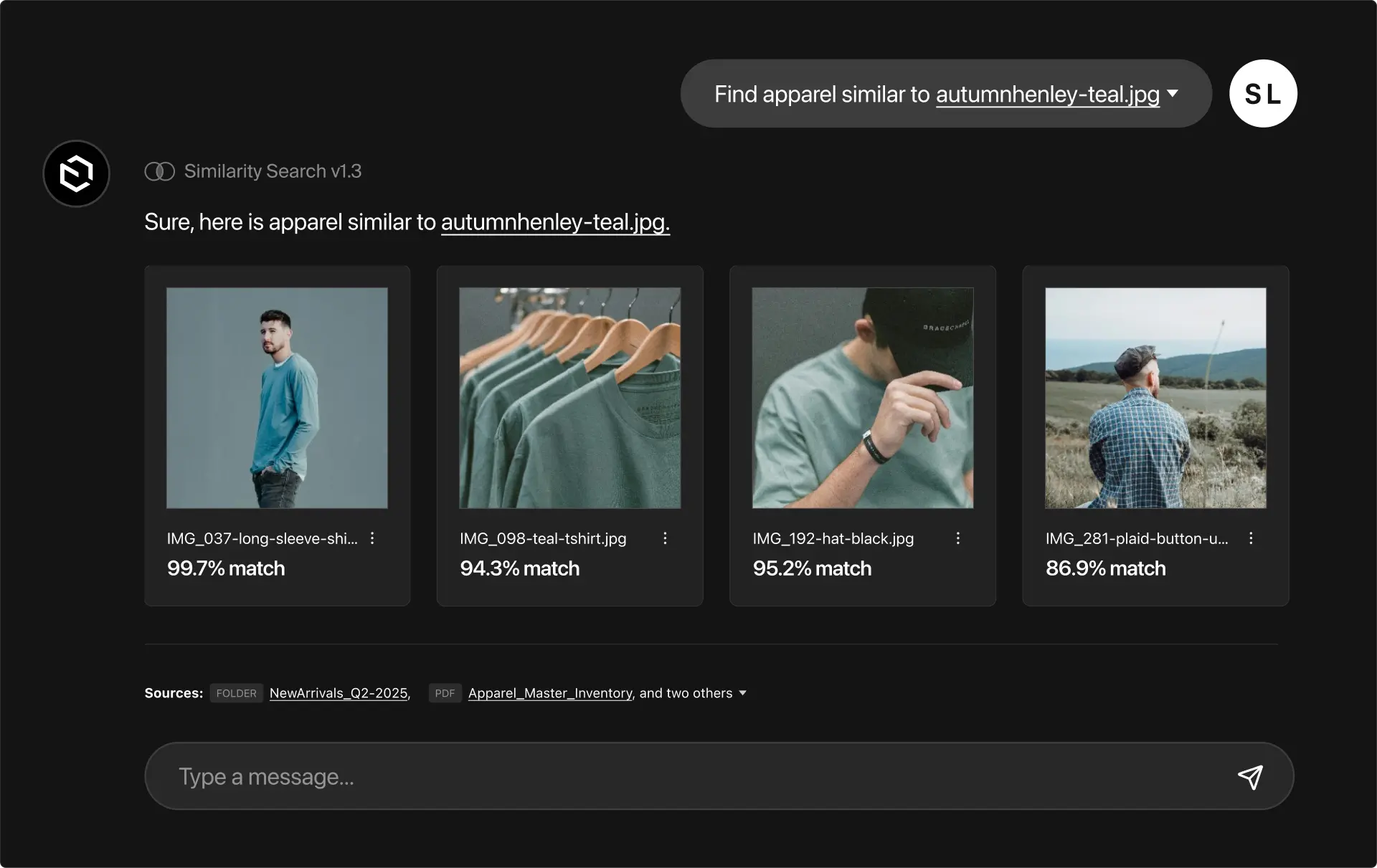 ai chatbot similarity search