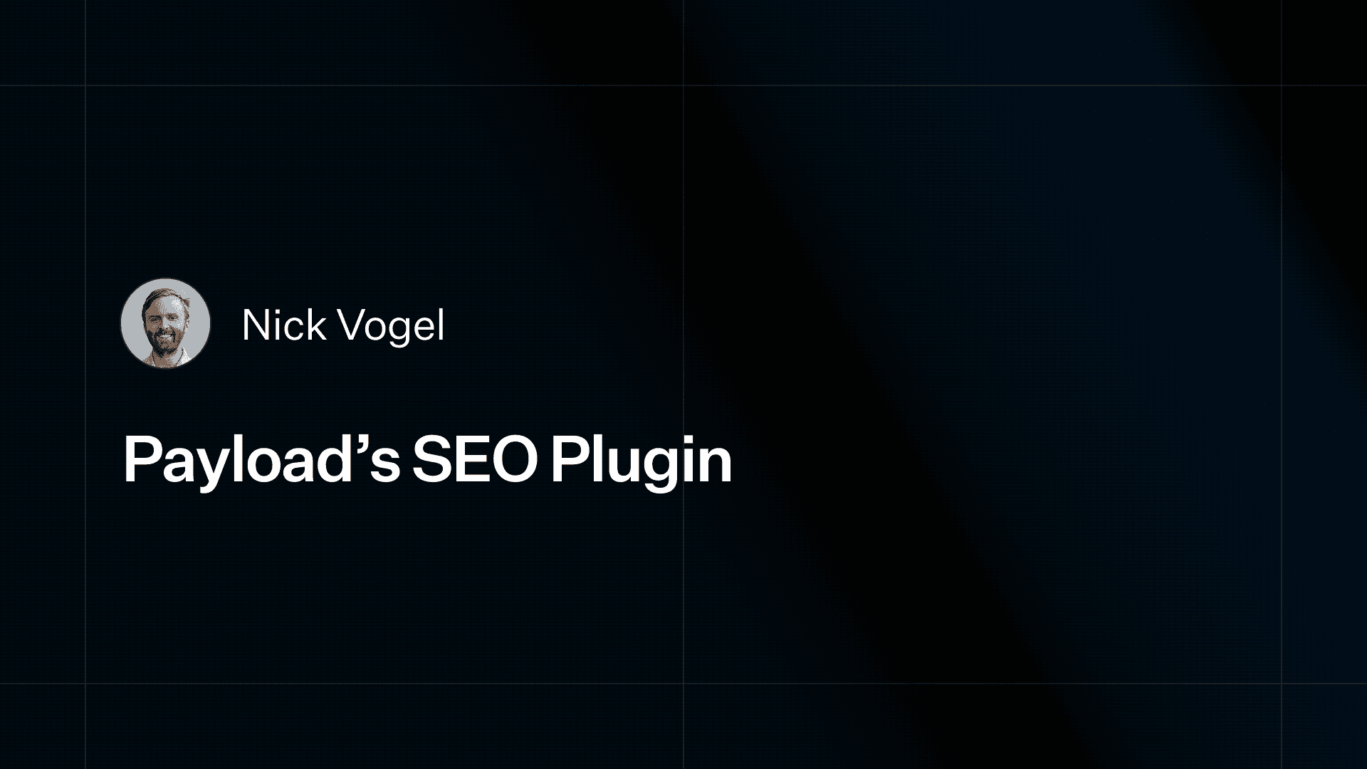 Payload SEO plugin guide for Next.js