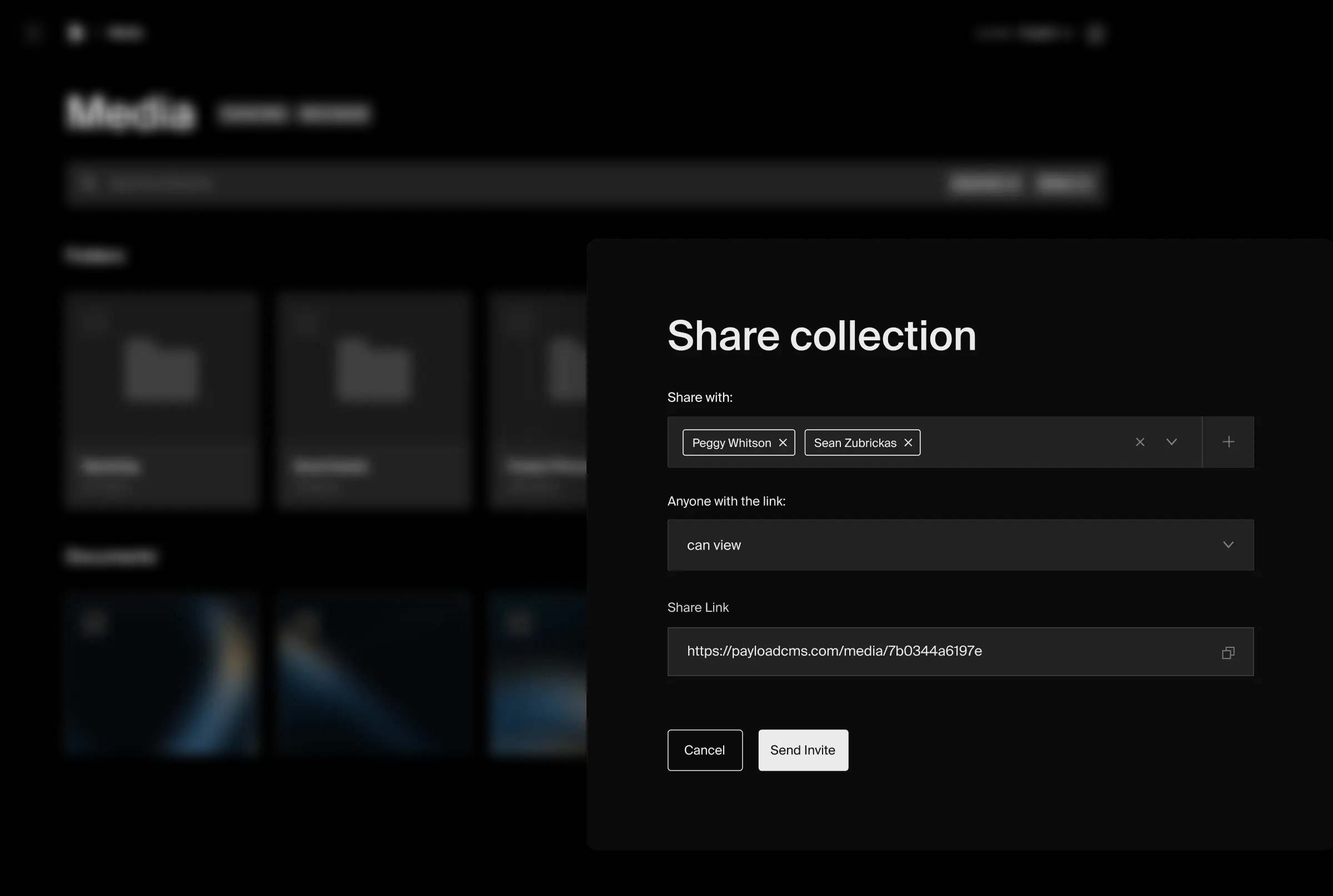 share files in digital asset management