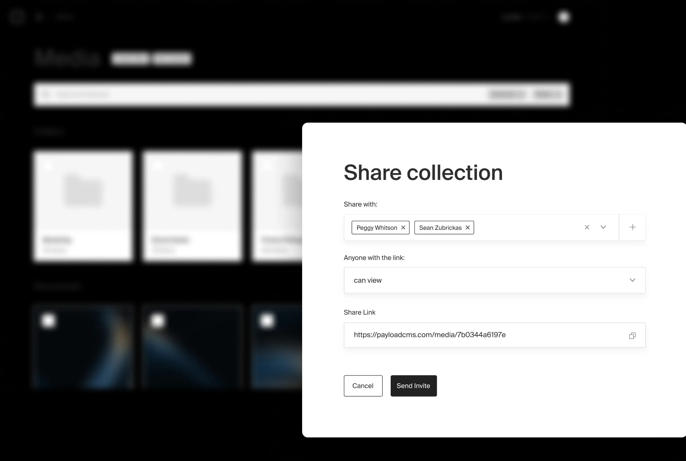 share files in digital asset management