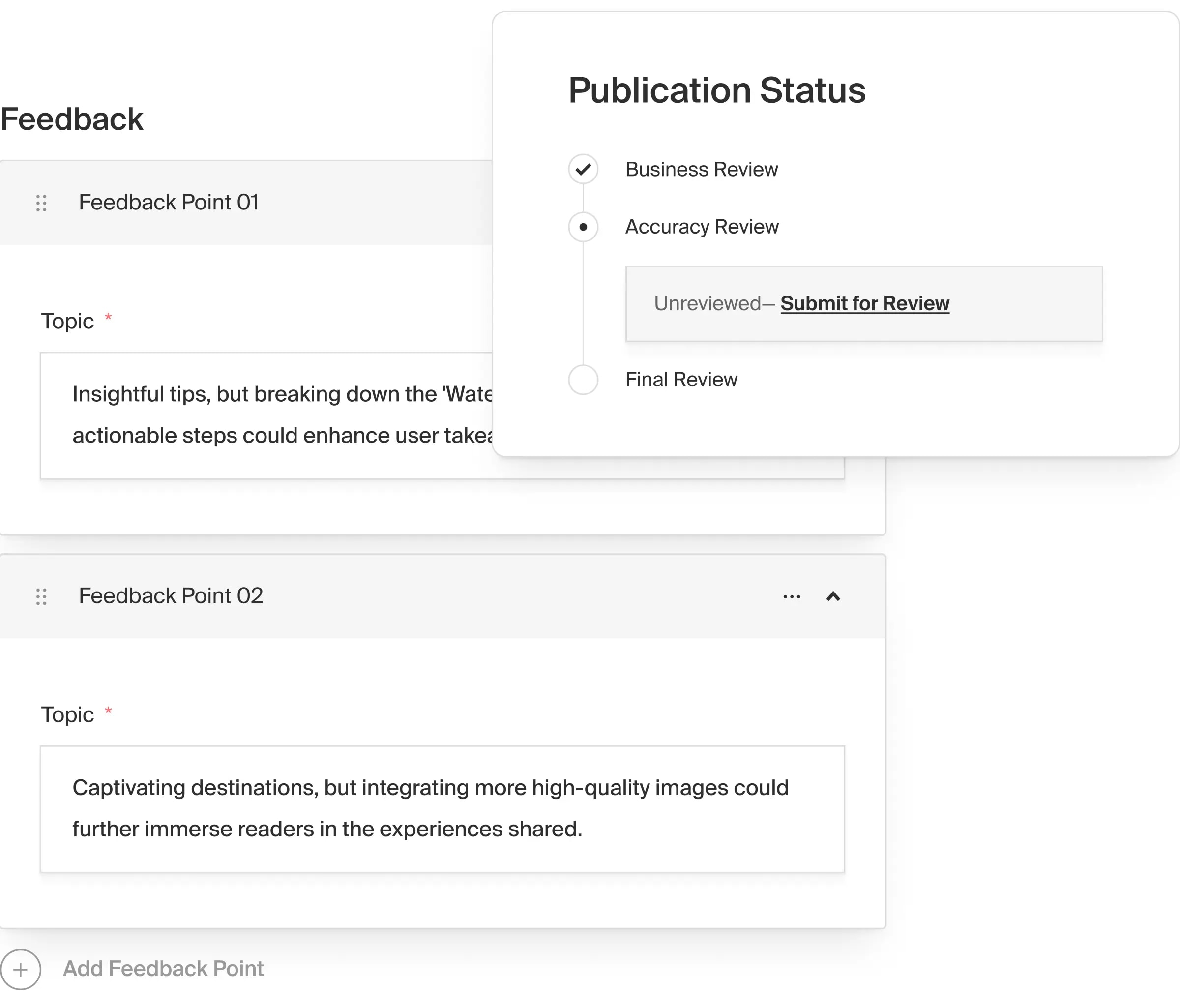 Approval Workflows