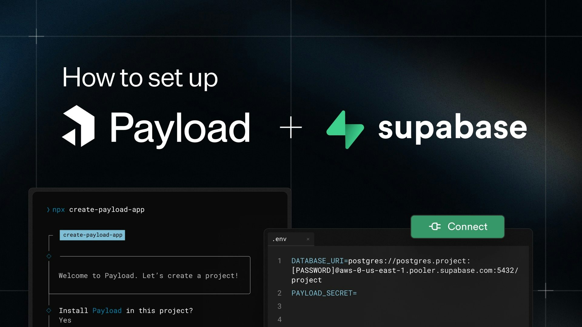How to set up Payload and Supabase