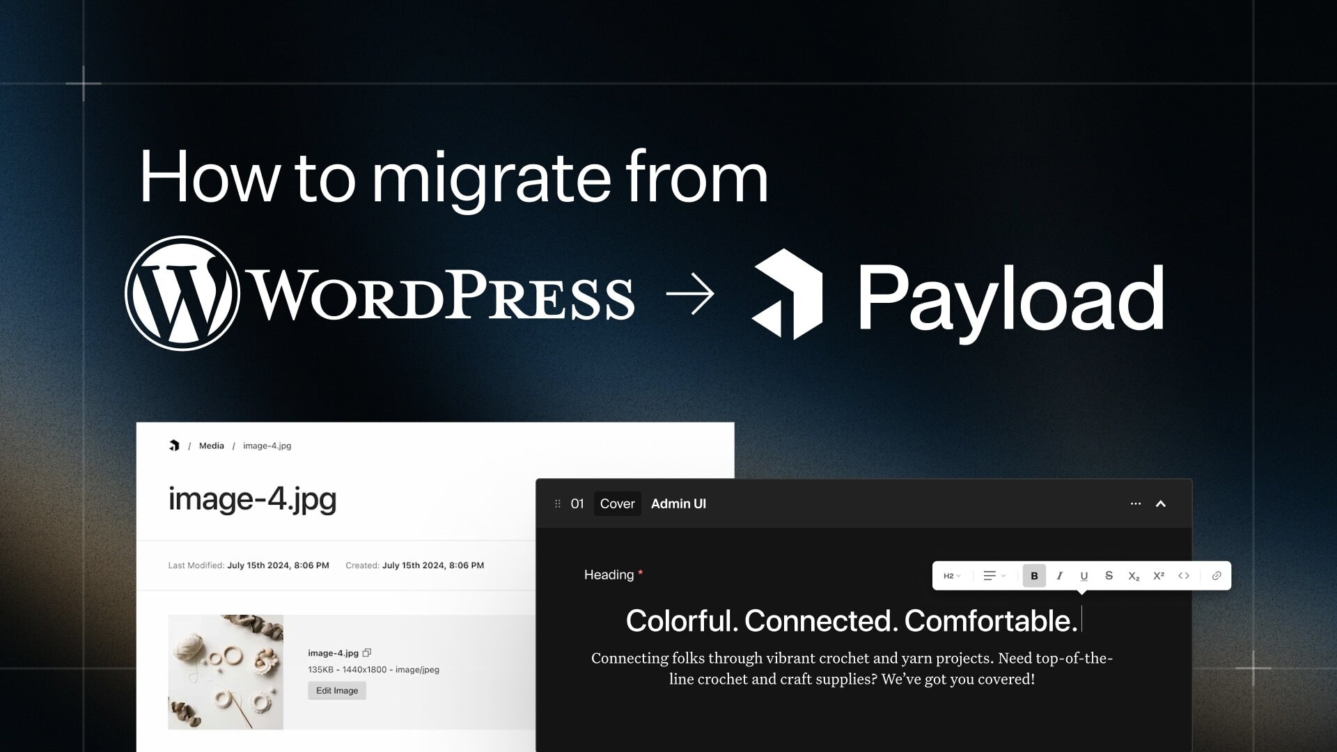 How to migrate from WordPress to Payload