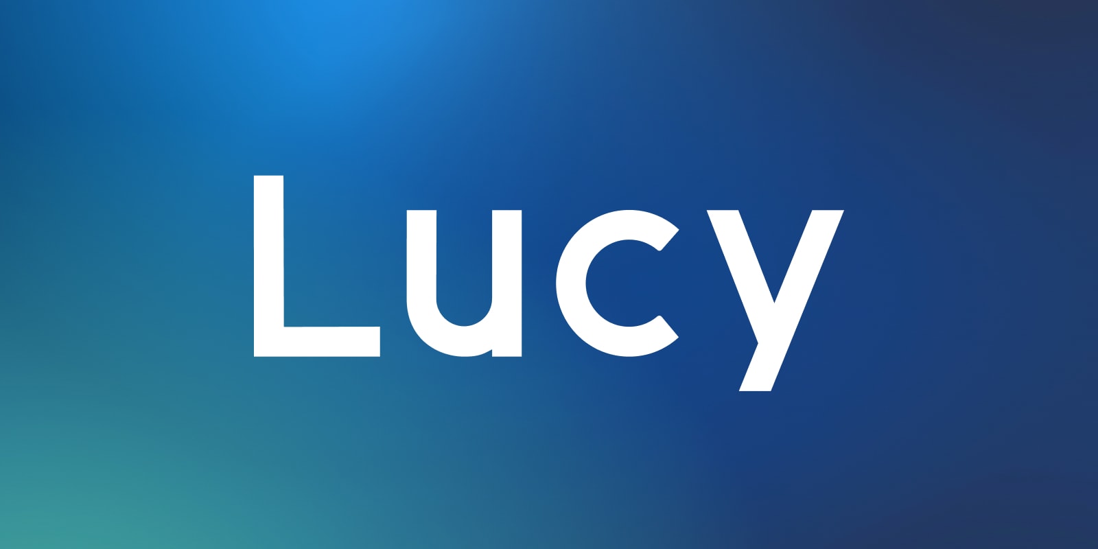 Lucy banner