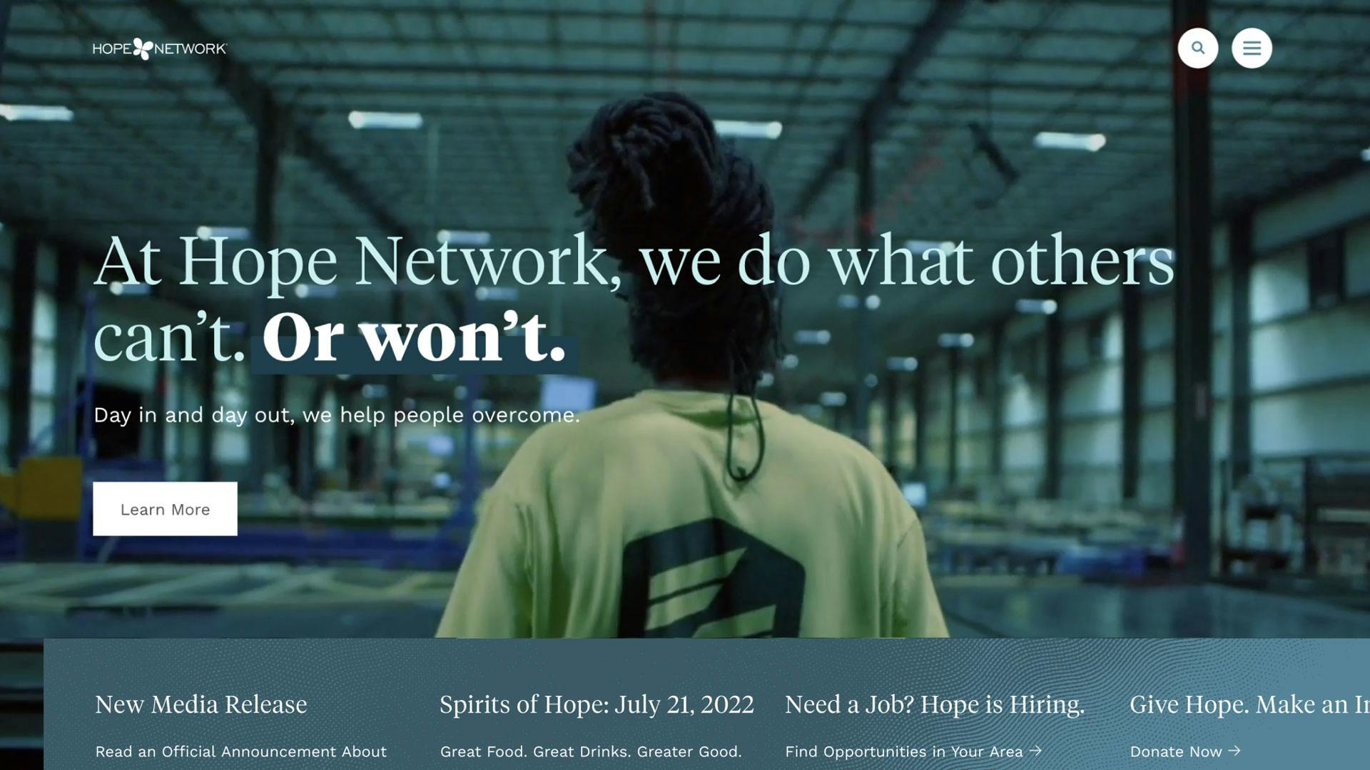 Hope Network Case Study Featured Image