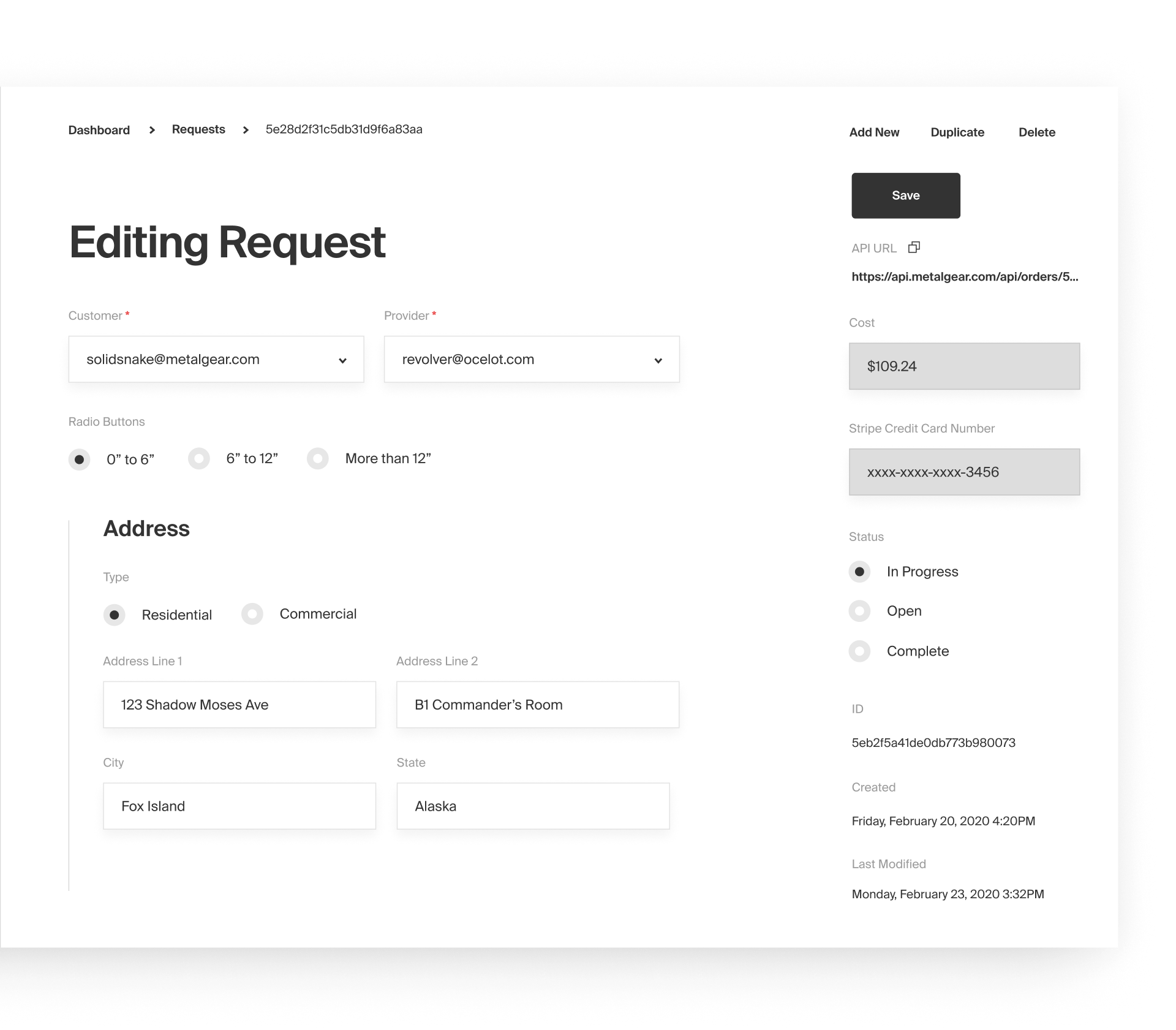 Native app admin panel powered by payload