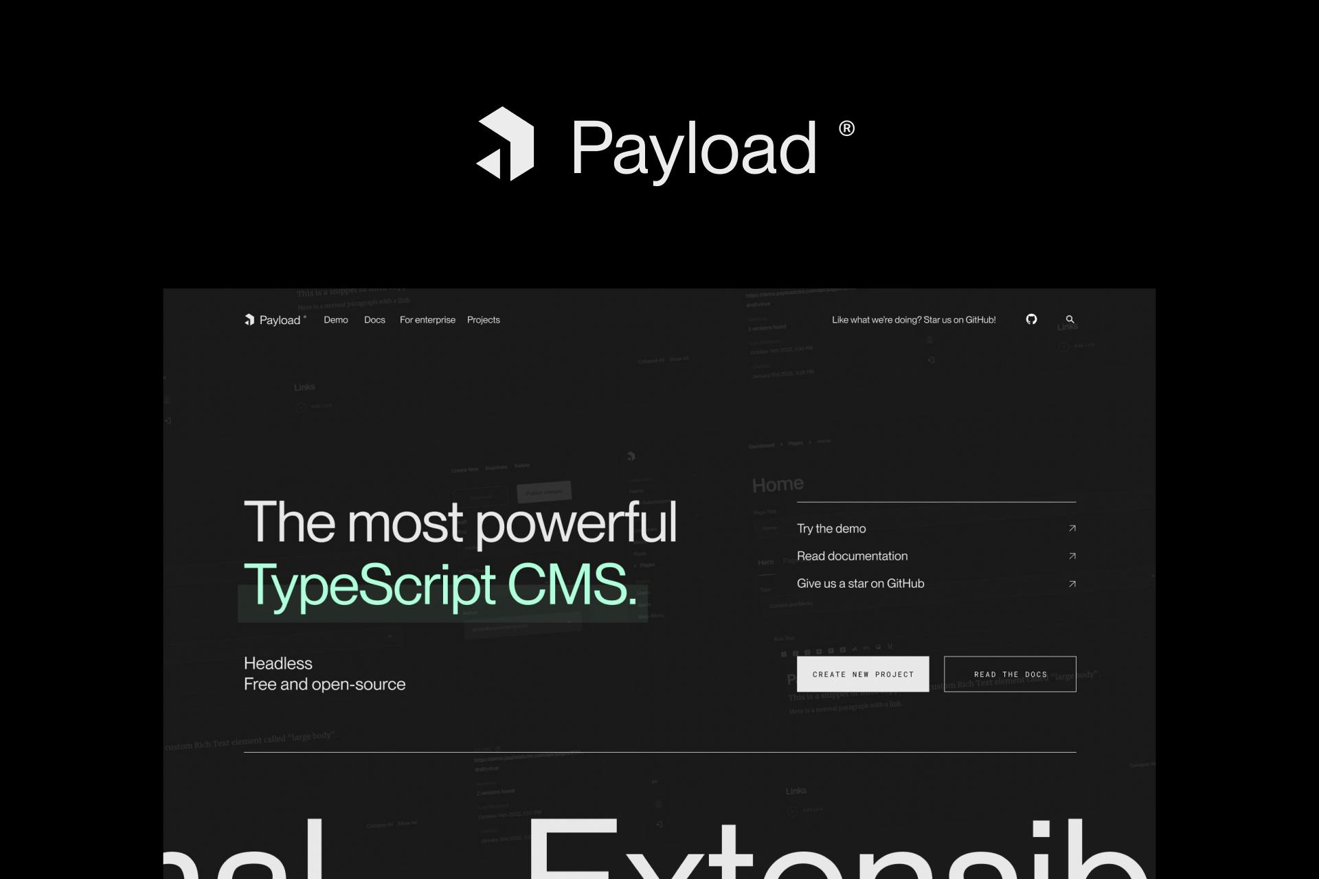 Payload CMS Website