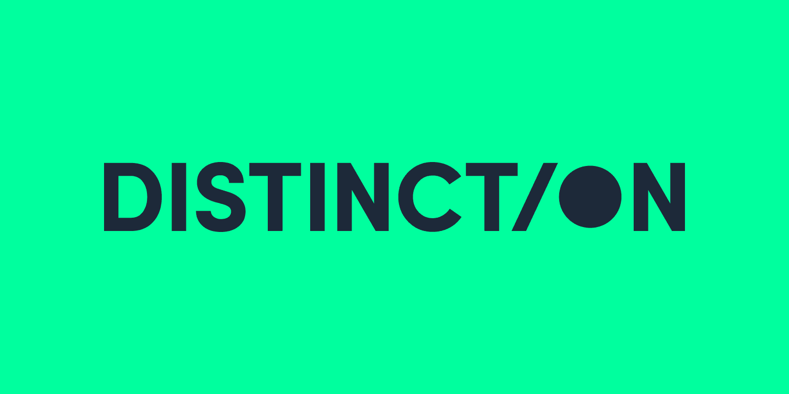 Distinction banner