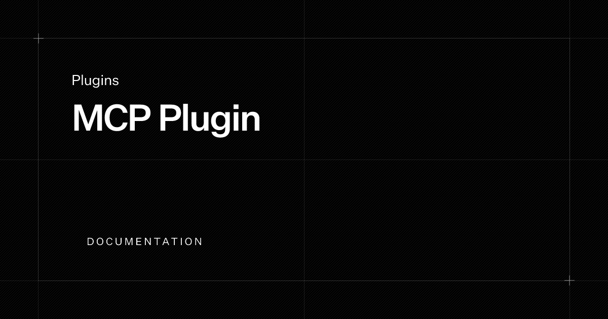 MCP Plugin | Documentation | Payload