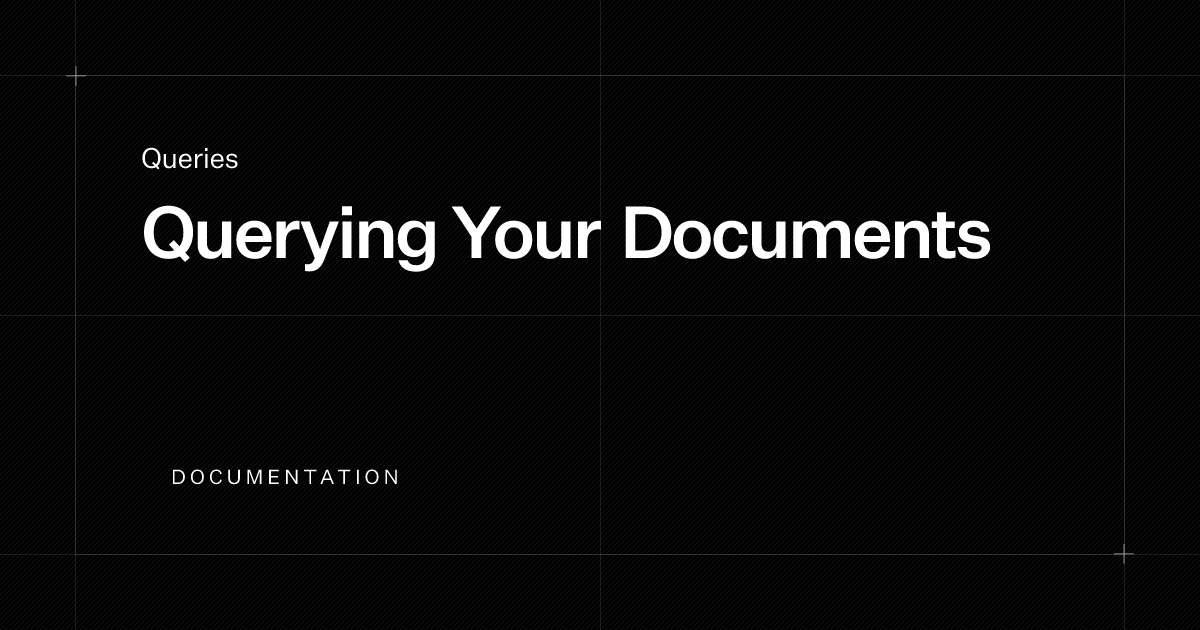 Querying your Documents | Documentation | Payload